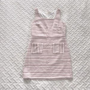 NWT Ann Taylor Loft pink striped dress